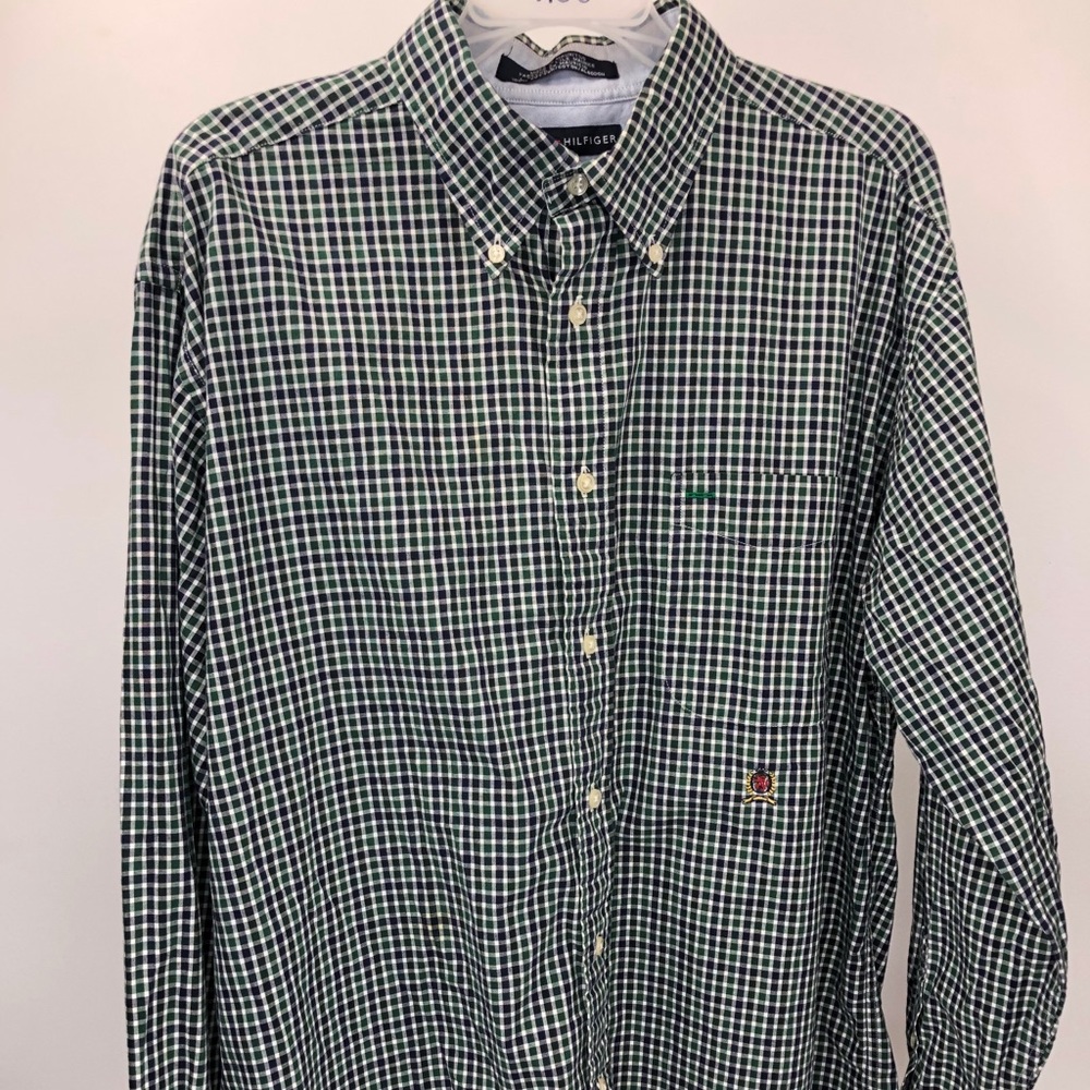Tommy Hilfiger Checkered Men’s Button Down